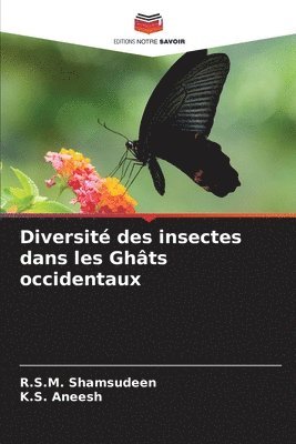 bokomslag Diversit des insectes dans les Ghts occidentaux