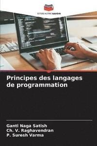 bokomslag Principes des langages de programmation