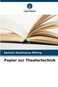 bokomslag Papier zur Theatertechnik