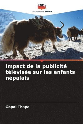 Impact de la publicite televisee sur les enfants nepalais 1