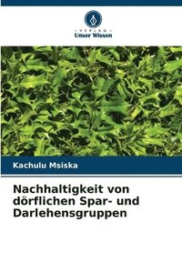 bokomslag Nachhaltigkeit von doerflichen Spar- und Darlehensgruppen