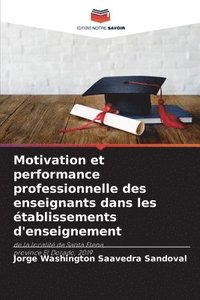 bokomslag Motivation et performance professionnelle des enseignants dans les tablissements d'enseignement