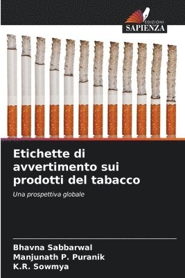 bokomslag Etichette di avvertimento sui prodotti del tabacco