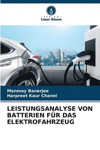 bokomslag Leistungsanalyse Von Batterien Fr Das Elektrofahrzeug