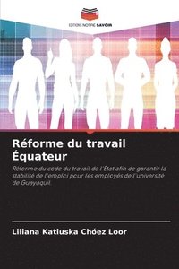 bokomslag Rforme du travail quateur