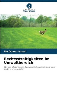 bokomslag Rechtsstreitigkeiten im Umweltbereich