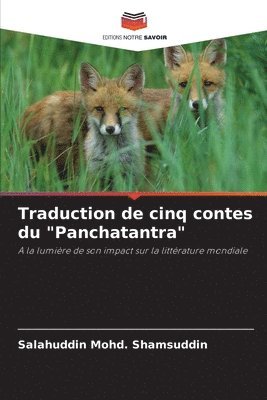 bokomslag Traduction de cinq contes du &quot;Panchatantra&quot;