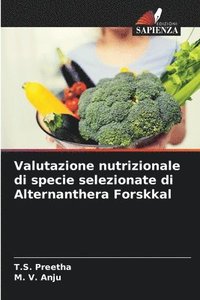 bokomslag Valutazione nutrizionale di specie selezionate di Alternanthera Forskkal