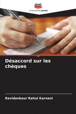 bokomslag Dsaccord sur les chques