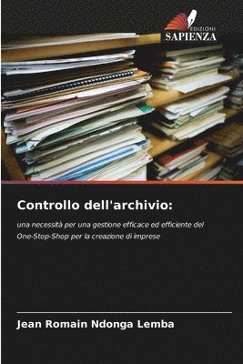 Controllo dell'archivio 1