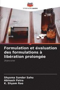 bokomslag Formulation et valuation des formulations  libration prolonge