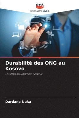 bokomslag Durabilit des ONG au Kosovo