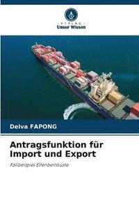 bokomslag Antragsfunktion fr Import und Export