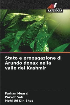 bokomslag Stato e propagazione di Arundo donax nella valle del Kashmir