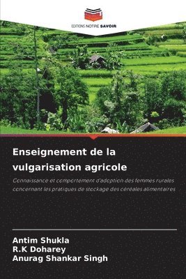 bokomslag Enseignement de la vulgarisation agricole