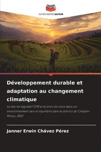 bokomslag Dveloppement durable et adaptation au changement climatique