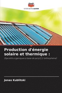 bokomslag Production d'nergie solaire et thermique