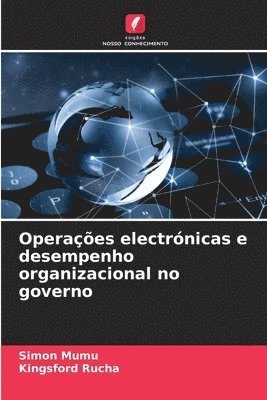 Operaes electrnicas e desempenho organizacional no governo 1