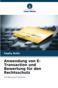 bokomslag Anwendung von E-Transaction und Bewertung fr den Rechtsschutz