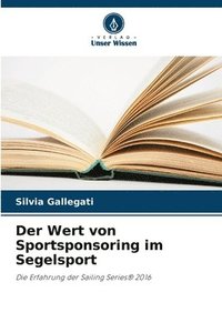 bokomslag Der Wert von Sportsponsoring im Segelsport