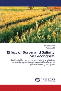 bokomslag Effect of Boron and Salinity on Greengram