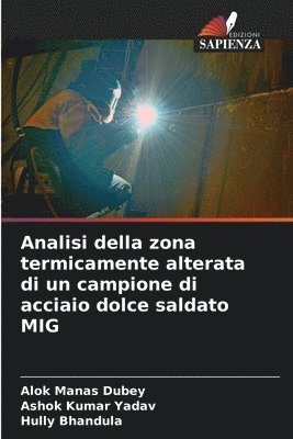 Analisi della zona termicamente alterata di un campione di acciaio dolce saldato MIG 1