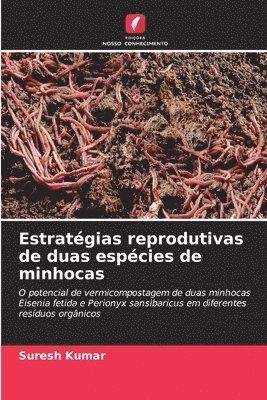 bokomslag Estratgias reprodutivas de duas espcies de minhocas