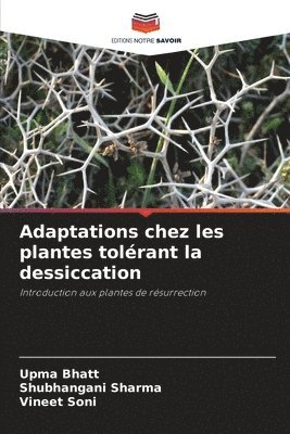 Adaptations chez les plantes tolrant la dessiccation 1