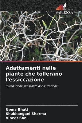 bokomslag Adattamenti nelle piante che tollerano l'essiccazione