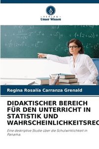 bokomslag Didaktischer Bereich Fr Den Unterricht in Statistik Und Wahrscheinlichkeitsrechnung