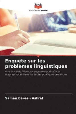 Enqute sur les problmes linguistiques 1