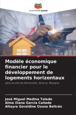 José Miguel Medina Toledo, Alma Iliana García Cañedo, Altayra Geraldine Ozuna Beltrán - Modèle économique financier pour le développement de logements horizontaux, Häftad