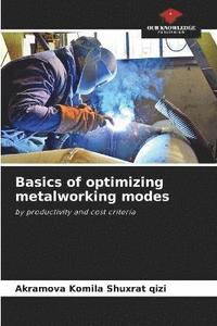 bokomslag Basics of optimizing metalworking modes