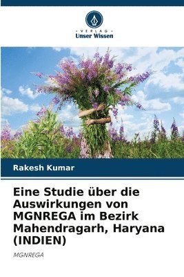 bokomslag Eine Studie ber die Auswirkungen von MGNREGA im Bezirk Mahendragarh, Haryana (INDIEN)