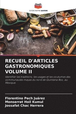 bokomslag Recueil d'Articles Gastronomiques Volume II