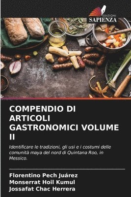 Compendio Di Articoli Gastronomici Volume II 1