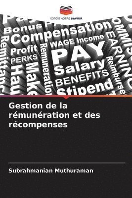 bokomslag Gestion de la rmunration et des rcompenses