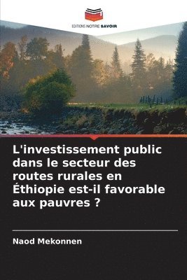 bokomslag L'investissement public dans le secteur des routes rurales en thiopie est-il favorable aux pauvres ?