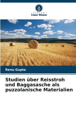 bokomslag Studien über Reisstroh und Baggasasche als puzzolanische Materialien