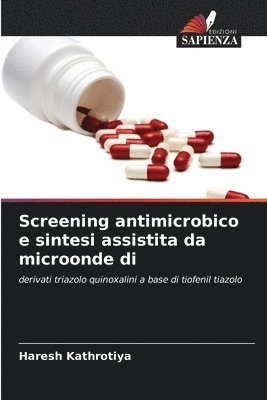 Screening antimicrobico e sintesi assistita da microonde di 1