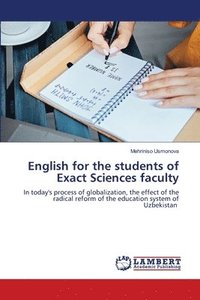 bokomslag English for the students of Exact Sciences faculty
