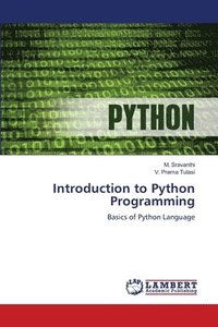 bokomslag Introduction to Python Programming