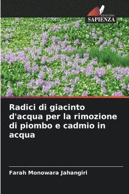 Radici di giacinto d'acqua per la rimozione di piombo e cadmio in acqua 1