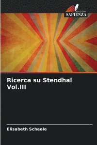 bokomslag Ricerca su Stendhal Vol.III