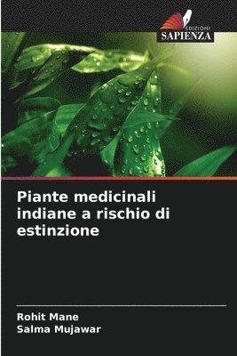 bokomslag Piante medicinali indiane a rischio di estinzione