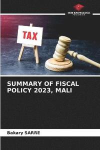 bokomslag Summary of Fiscal Policy 2023, Mali