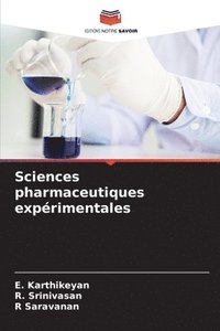 bokomslag Sciences pharmaceutiques exprimentales