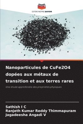 Nanoparticules de CuFe2O4 dopes aux mtaux de transition et aux terres rares 1