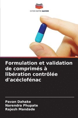 bokomslag Formulation et validation de comprims  libration contrle d'acclofnac