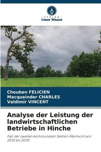 bokomslag Analyse der Leistung der landwirtschaftlichen Betriebe in Hinche